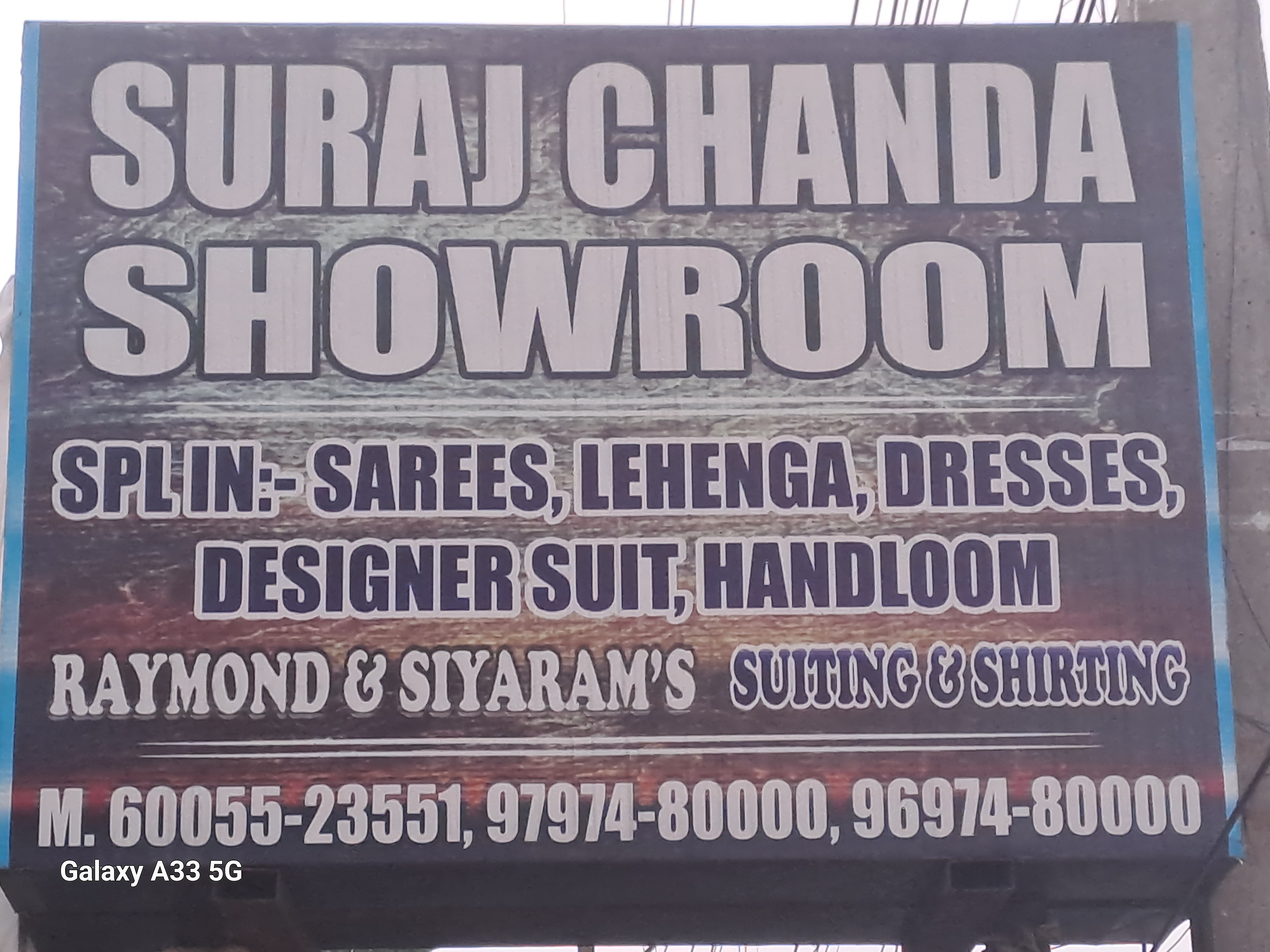 Suraj Chanda Showroom